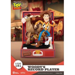 Toy Story Record Player Series PVC figure Woody's Record Player 13 cm