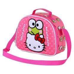 Sanrio 3D Lunch Bag Hello Kitty Funny Pink