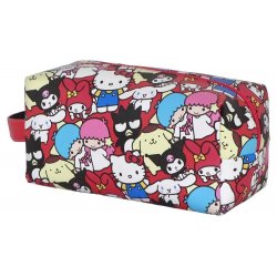 Sanrio Plus Brick Travel Toiletry Bag Hello Kitty Friends Multicolour
