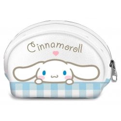 Sanrio Casual Oval Coin Purse Cinnamoroll Vichy Multicolour