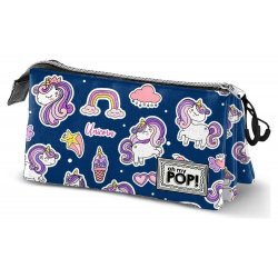 Oh My Pop! Triple Pencil case Magical Multicolour