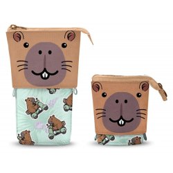 Oh My Pop! Cute Pencil case Capybara Green