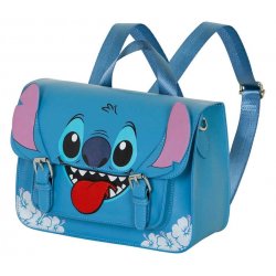 Lilo & Stitch Satchel Shoulder Bag Backpack Tongue Blue