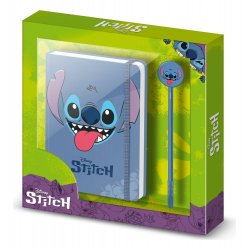 Lilo & Stitch Diary Gift Box Face Blue