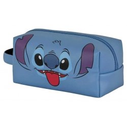 Lilo & Stitch Plus Brick Travel Toiletry Bag Tongue Blue