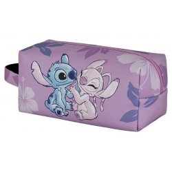 Lilo & Stitch Plus Brick Travel Toiletry Bag Stitch & Angel Pink