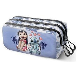 Lilo & Stitch Fan Trick Pencil case 2.2 Couple Lilac