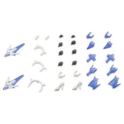 Kotobukiya M.S.G. Model Kit Accessory Set Mecha Supply 34 Holonic Headdress & Holonic High Heels White Ver.