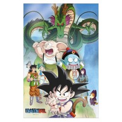 Dragon Ball 3D Poster Shenron & Heroes 38 x 58 cm