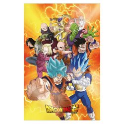Dragon Ball Super 3D Poster Survival Heroes 38 x 58 cm