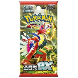 Pokémon Trading Card Game - Scarlet & Violet-EX Scarlet Booster Pack Koreaans