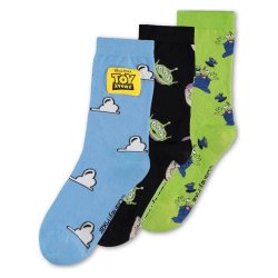 Toy Story 5 Socks 3-Pack Crew 39-42
