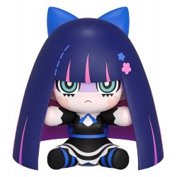 New Panty & Stocking with Garterbelt Huggy Good Smile Chibi Figure Stocking 6 cm