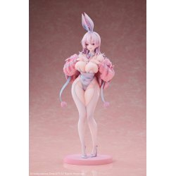 Original Character PVC Statue 1/6 Knit Bunny Girl illustration by CheLA77 30 cm