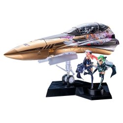 Macross Frontier Plastic Model Kit PLAMAX MF-98: minimum factory Fighter Nose Collection YF-29 GALAXY SET 90  cm