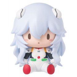 Evangelion: 3.0+1.0 Thrice Upon a Time Fuwa Petit Chibi Figure Rei: Long Hair 8 cm