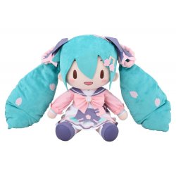 Character Vocal Series 01: Hatsune Miku Fuwa Petit Plush Figure Hatsune Miku New Semester Plush LL 40 cm