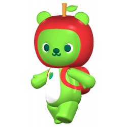 Original Character Plastic Model Kit Arukuma 10 cm