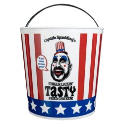 House of 1000 Corpses Crusaders Candy Pail Chicken Bucket
