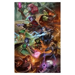 Critical Role Art Print Mighty Nein 41 x 61 cm - unframed