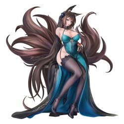 Azur Lane PVC Statue 1/7 Amagi: Throne of Fallen Petals Ver. 27 cm