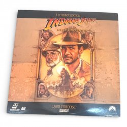 Indiana Jones and the Last Crusade Letterbox Edition Laser Disc