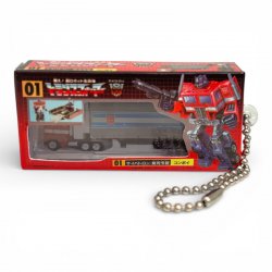Transformers G1 Miniature Package keychain Gasha – Convoy (Optimus Prime) – Wave 1