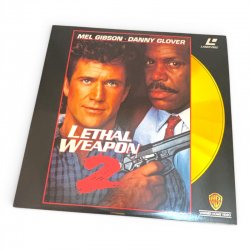 Lethal Weapon 2 Widescreen Laser Disc (Dutch)