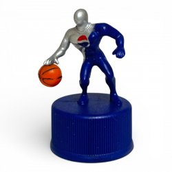 Pepsi Man Sports Playing Basketball Bottle Cap