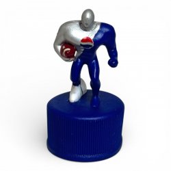 Pepsi Man Sports Playing Football Bottle Cap