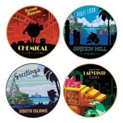 Sonic - The Hedgehog Coaster 4-Pack