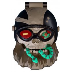 Rover Robin Plastic Model Kit Overtakes Skull Rider