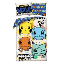 Pokémon Duvet Set Ver. 17 140 x 200 cm / 70 x 90 cm