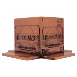 Metal Gear Solid 2 Replica Cardboard Box Antique Gold