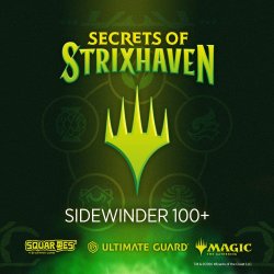 Ultimate Guard Sidewinder 100+ Xenoskin Magic: The Gathering "Secrets of Strixhaven" - Blue Rare (Alternate Art)