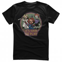 Chucky - It's Time To Play T-Shirt Black