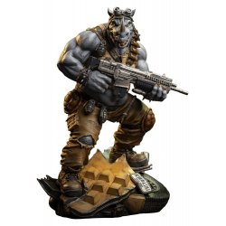 Teenage Mutant Ninja Turtles Legends Statue 1/3 Rocksteady 69 cm