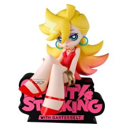 New Panty & Stocking with Garterbelt Monitor Top Figz PVC Figure Panty 12 cm