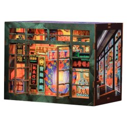 Book Nook Hong Kong Neon Light 13 x 17 cm