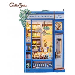 Book Nook Literature Bookstore 17 x 12 cm