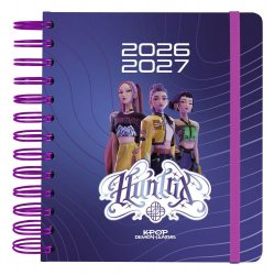 KPop Demon Hunters School Diary daily planner 2026/2027 A5