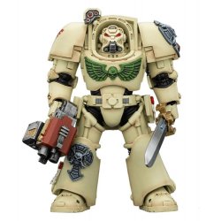 Warhammer 40,000 Action Figure Dark Angels Deathwing Terminator 1 with Power Sword and Storm Bolter 14 cm