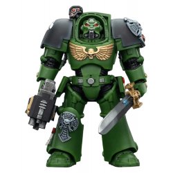 Warhammer 40,000 Action Figure Salamanders Terminator 1 with Power Sword and Storm Bolter 14 cm
