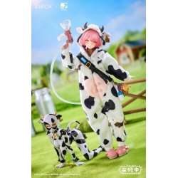 Original Character Action Figure 1/8 Eiifox & BearPanda Nyuugyuu Momo 21 cm