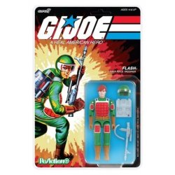 GI Joe ReAction+ Action Figure Wave 07 Flash (Comic) 10 cm