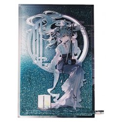 Character Vocal Series 01: Hatsune Miku Glitter Acrylic Block Hatsune Miku Han Gong Qiu Yue Ver. 15 cm
