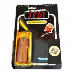 Star Wars: Return of the Jedi - Ben (Obi-Wan) Kenobi Kenner 65A-Back (Clipper Benelux)