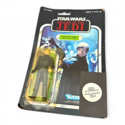Star Wars: Return of the Jedi - Luke Skywalker (Jedi Knight Outfit) Kenner 77A-Back (Clipper Benelux)