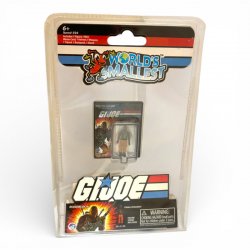 G.I. Joe: World's Smallest Mini Figure – Roadblock (Heavy Machine Gunner) Hasbro - 1