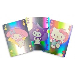 Sanrio Playing Cards Hello Kitty & Friends Cupcake French-suited Deck Holographic